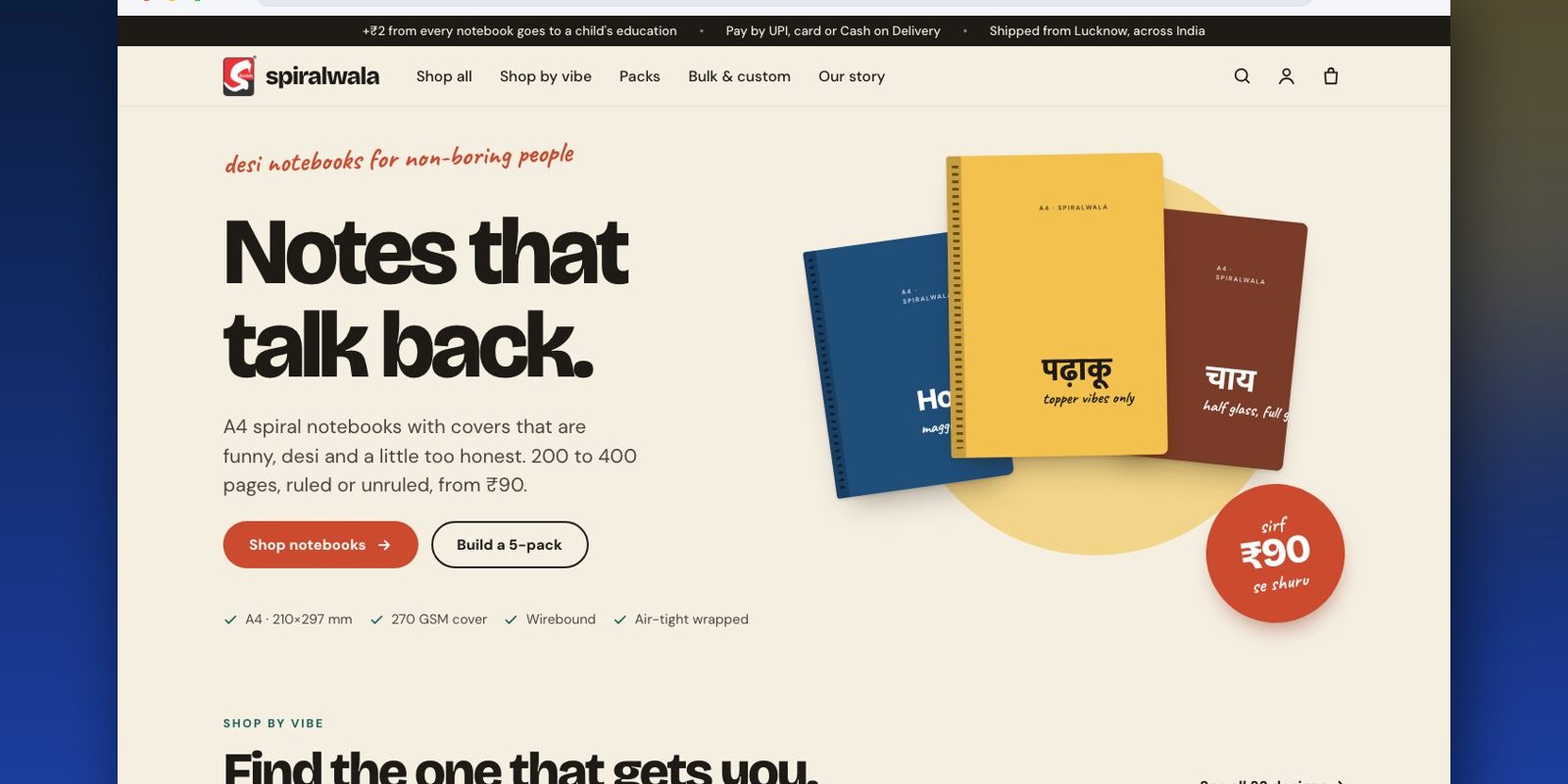 Spiralwala website by Next Dev Era